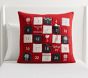 Natural Fair Isle Advent Calendar Pillow Cover