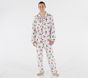 Jolly Santa Adult Loose Fit Pajama Set