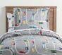 Organic Maxwell Train Duvet Cover &amp; Shams