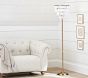 Rectangular Crystal Drop Floor Lamp