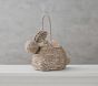 Silver Rope Bunny Shaped Basket