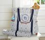 Gray Geo Harper Tote