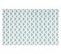 Triangles Rug - Aqua