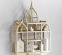 Antique Birdcage Shelf