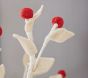 Red &amp; White Felt Standing Tree