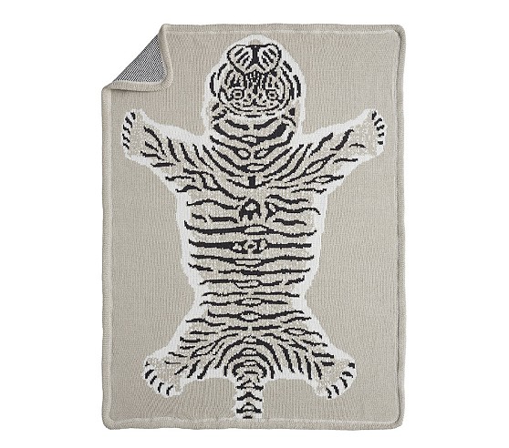 The Emily & Meritt Go Get Em' Tiger Baby Blanket