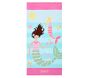 Classic Mermaid Kid Beach Towel UPF 50+