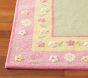 Floral Border Rug