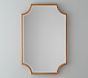 Gold Scallop Leaf Mirror (36")