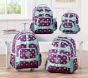 Mackenzie Plum Glitter Heart Backpacks
