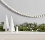 west elm x pbk White Felt Ball Garland