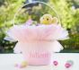 Pink Pretty Flower Basket