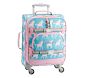 Mackenzie Aqua Unicorn Parade Spinner Luggage