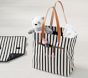 Striped Mason Slouchy Tote