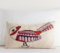 west elm x pbk Embroidered Bird Sham