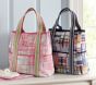 Harper Madras Diaper Totes
