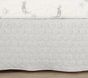 Organic Jersey Dot Crib Skirt