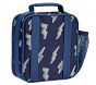 Mackenzie Navy Lightning Bolt Glow-in-the-Dark Lunch Boxes