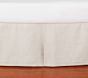 Mini Crib Linen Crib Skirt