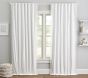 Lace Trim Blackout Curtain
