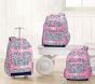 Mackenzie Navy/Pink Dalmatian Dot Backpack