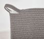Heather Gray Sloan Cotton Rope Storage