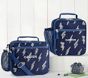 Mackenzie Navy Lightning Bolt Glow-in-the-Dark Lunch Boxes