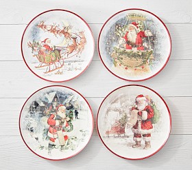 Classic Holiday Kids Plates | Pottery Barn Kids