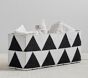 The Emily & Meritt Black &amp; White Storage Changing Table