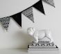 Bells & Embroidery Pennant Garland