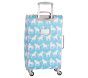 Mackenzie Aqua Unicorn Parade Spinner Luggage