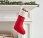Modern Red Felt Stocking