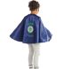 Personalized Navy Cape &amp; Mask Set