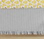 Emily &amp; Meritt Stripe Ruffle Crib Skirt