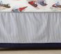 Tiny Stripe Crib Skirt
