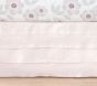 Belgian Flax Linen Eyelet Crib Skirt