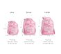 Mackenzie Pink/Gold Foil Hearts Backpacks
