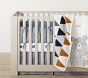 Triangles Chenille Baby Blanket