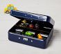 Navy Metal Lock Box