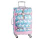 Mackenzie Aqua Unicorn Parade Spinner Luggage