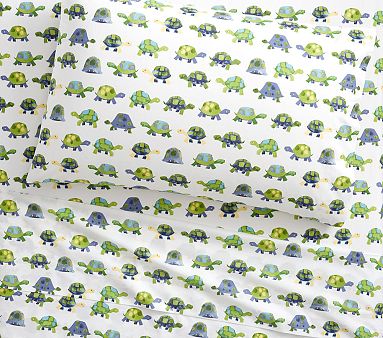 Turtle Sheet Set, Twin