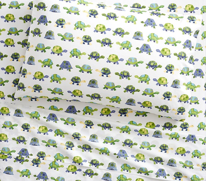 Turtle Sheet Set, Twin