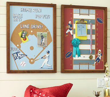 Football Field Corkboard