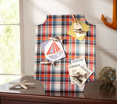 Plaid Magnet Board