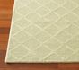 Green Trellis Rug Swatch