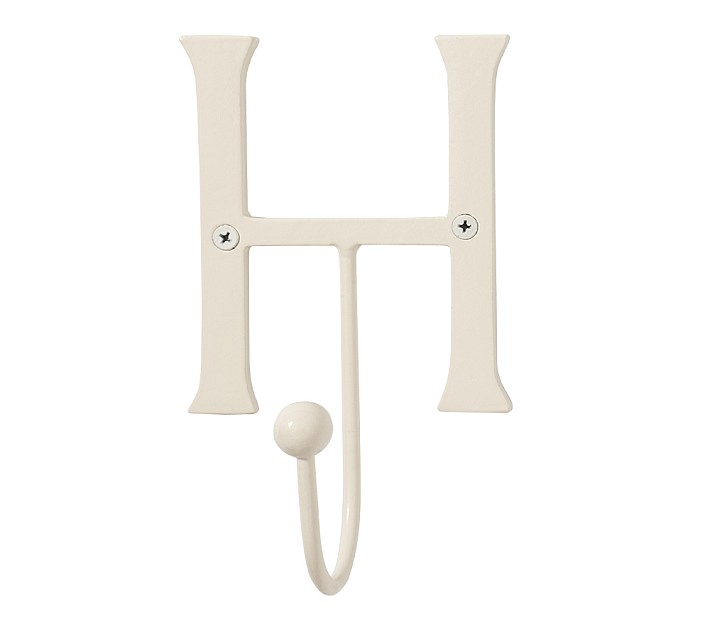 White Metal Hook H