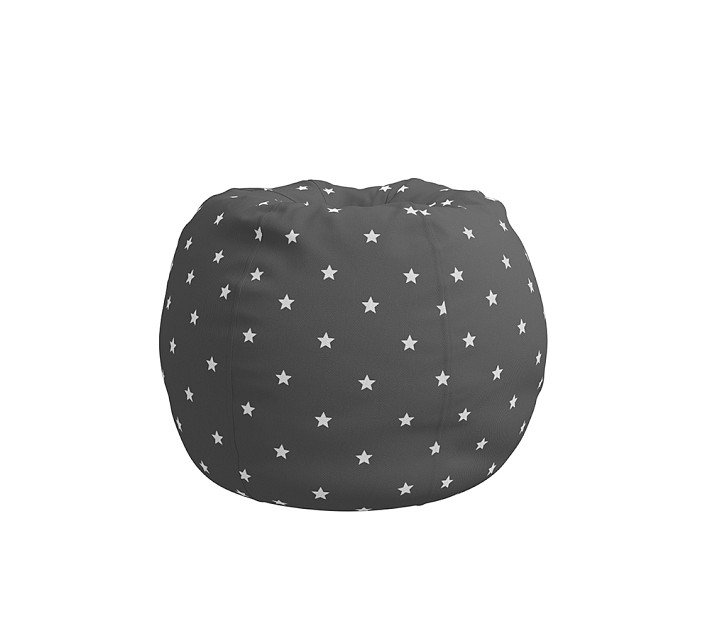 Gray Glow In The Dark Beanabg Slipcover Only