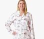 Blush Heritage Santa Adult Flannel Pajama Set