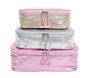 Mackenzie Gold/Silver/Pink Adaptive Packing Cubes, Set of 3