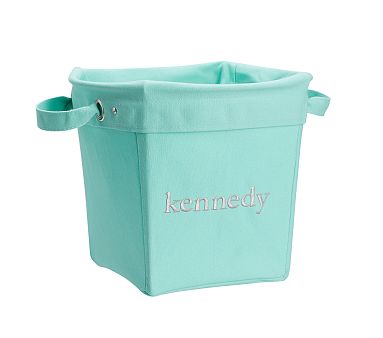 Solid Medium Canvas Bucket